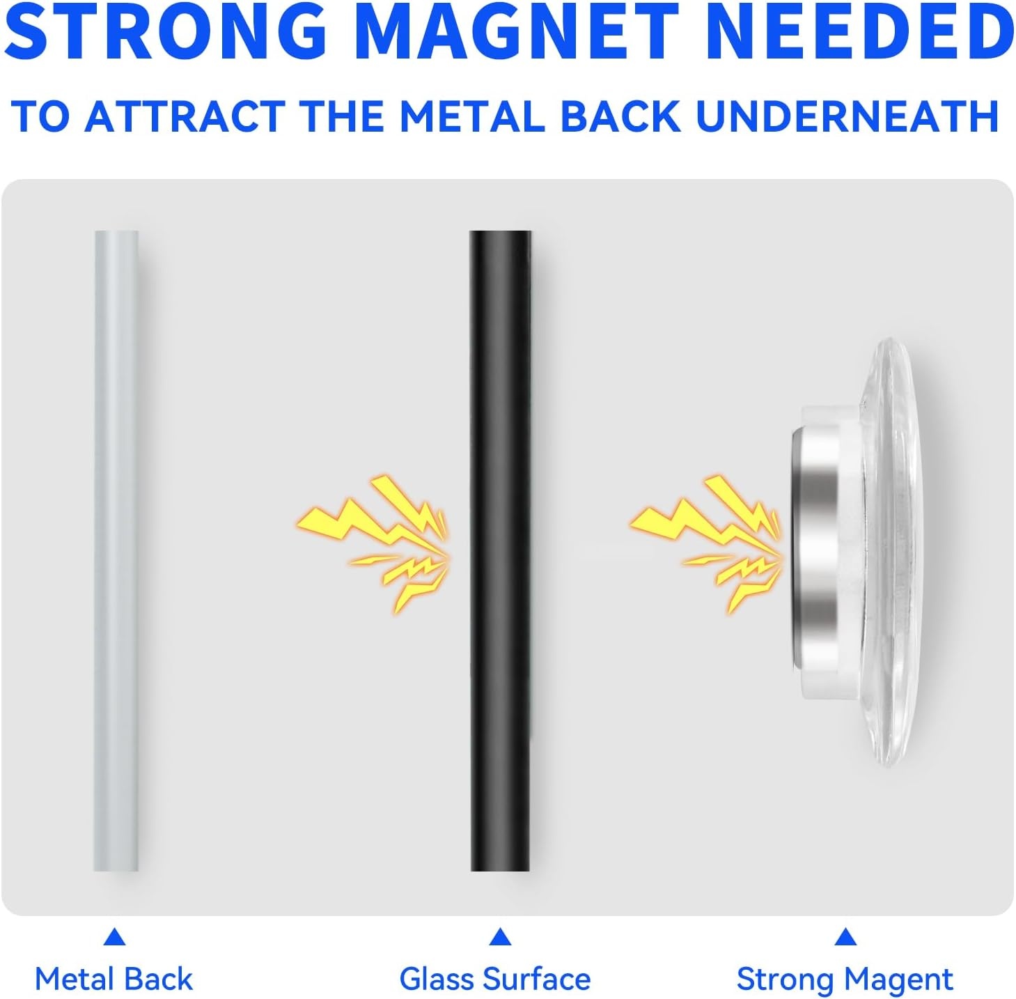image:imagemaxtek Magnetic Glass Dry Erase White Board 48 x 32 Black Glass Board for Wall Mounted Includes 6 Magnets with Marker Tray 3 Markers and 1 Eraser for Classroom Home Office Supplies48W x 32H